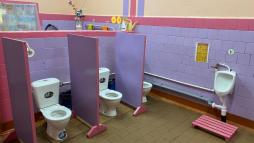 Туалетная комната группы №6 "Дюймовочка"